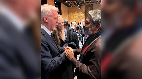 S.S. Rajamouli and James Cameron