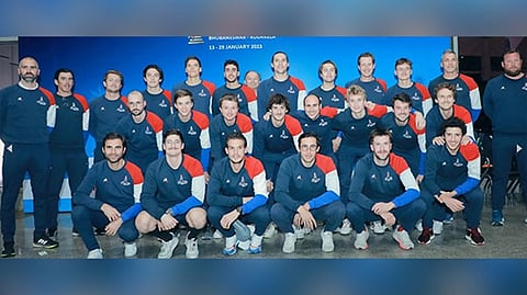 France men's hockey team. (Photo: Hockey India/ Twitter)