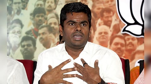 Tamil Nadu Bharatiya Janata Party chief Annamalai