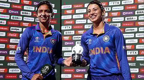 Harmanpreet Kaur and Smriti Mandhana