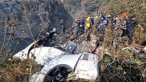Rescuers have so far pulled out 35 bodies from a Yeti Airlines crash site in Pokhara