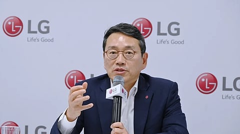 LG Electronics's chief executive officer Cho Joo-wan