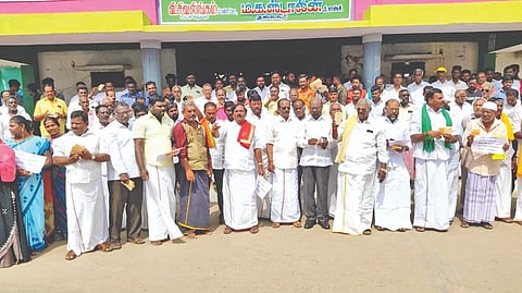 Kumbakonam residents protest seeking separate revenue district status