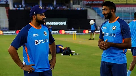 Rohit Sharma and Jasprit Bumrah