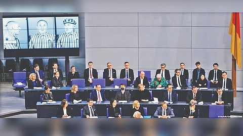 In the Holocaust, some 6 million Jews were wiped out by the Nazis and their allies.