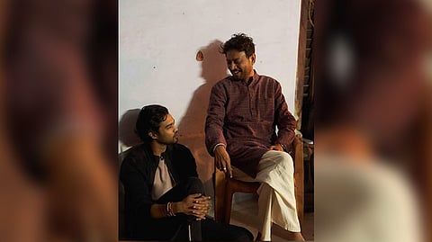 Irrfan Khan with his son Babil