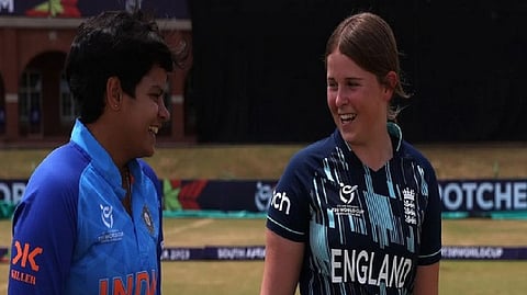 Shafali Verma and Grace Scrivens