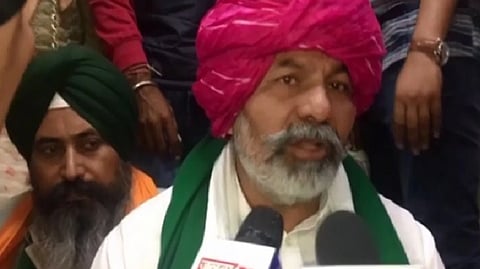 BKU leader Rakesh Tikait