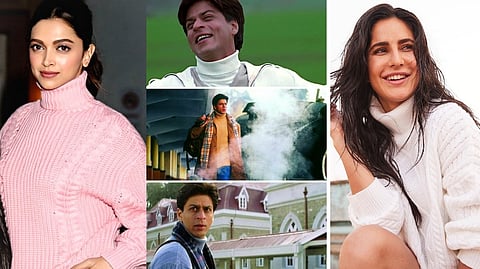 Winter looks of Deepika, SRK and Katrina