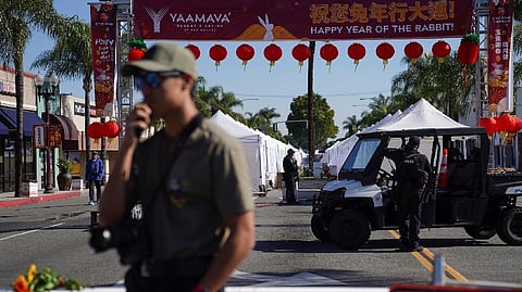 California mass shooting site