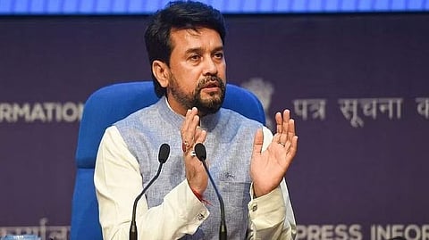 Information and Broadcasting Minister Anurag Thakur