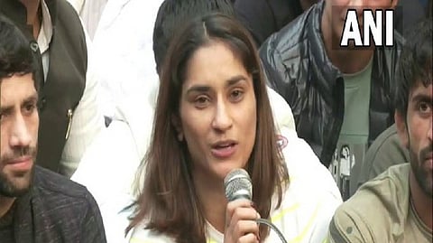 Wrestler Vinesh Phogat