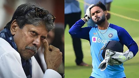 Kapil Dev; Rishabh Pant