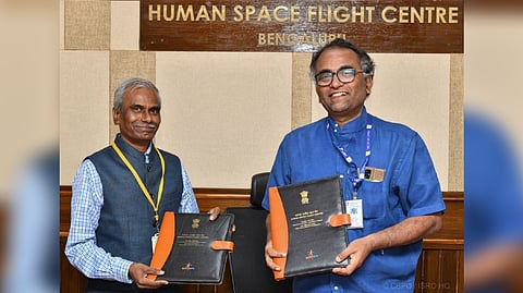 Prof M Manivannan with Dr. Umamaheswaran R