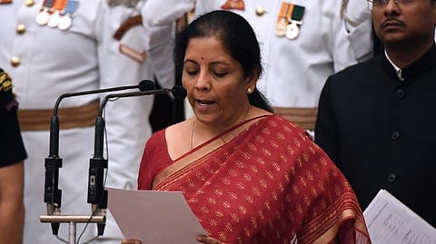 Union Finance Minister Nirmala Sitharaman