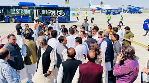 Pawan Khera stopped from boarding flight at Delhi airport