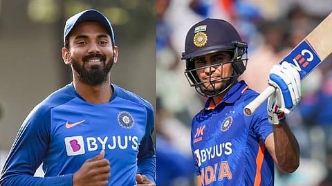 KL Rahul; Shubam Gill