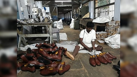 Century-old boot-making unit in the Vellore Central Prison