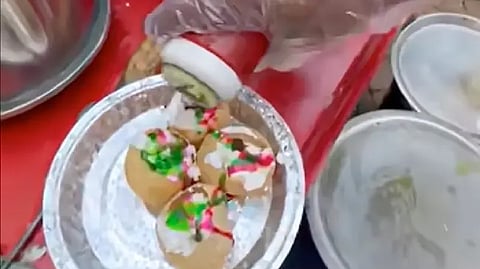 Screengrab from the video