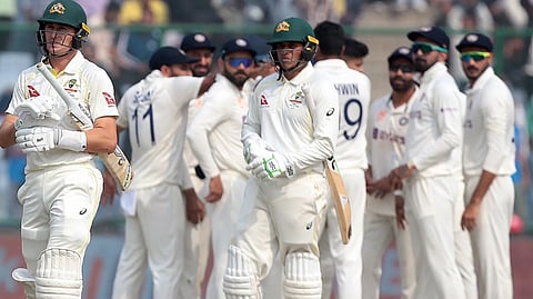India bowl out Australia for 263