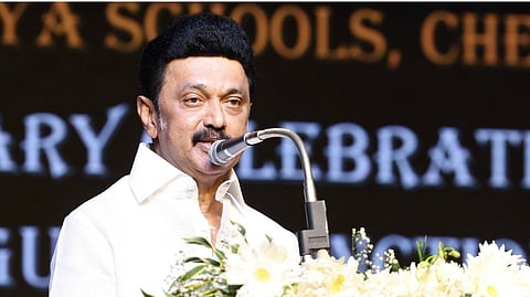 Chief Minister M K Stalin