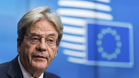 European Commissioner for Economy Paolo Gentiloni