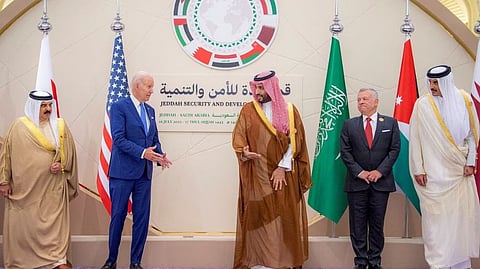 Saudi Crown Prince Mohammed bin Salman and US President Joe Biden