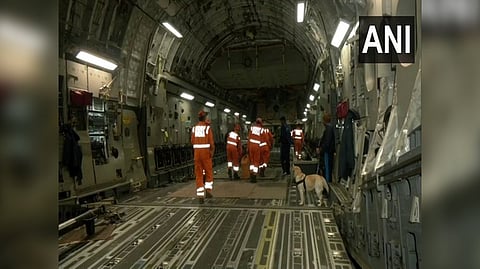 According to the officer, the team also includes women rescuers.