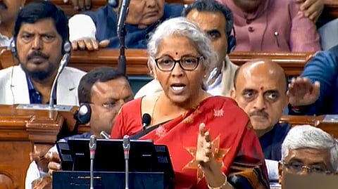 Finance Minister Nirmala Sitharaman