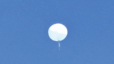 The balloon that was shot down off the coast of Alaska was the first of a series of flying objects that the US brought down