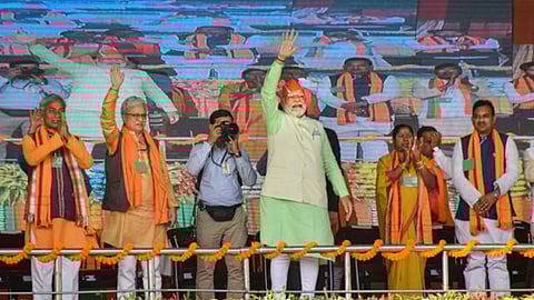 Modi asserted that the BJP has freed Tripura from the atmosphere of fear and a culture of 'chanda' (donations)