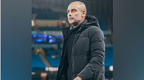 Manchester City boss Pep Guardiola.