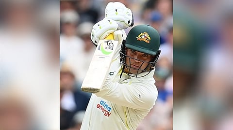 Australia's left-handed wicketkeeper-batter Alex Carey