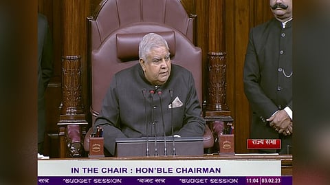 Rajya Sabha Chairman Jagdeep Dhankar