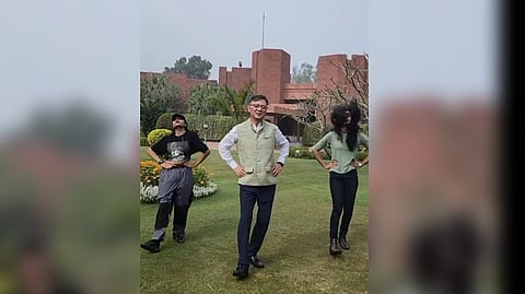 Screengrab from the video