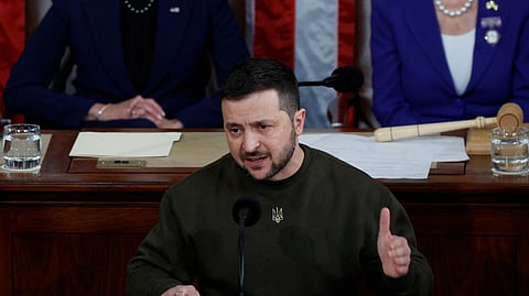 Ukrainian President Volodymyr Zelenskiy