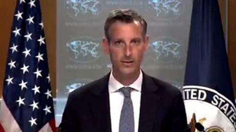 US State Department spokesperson Ned Price