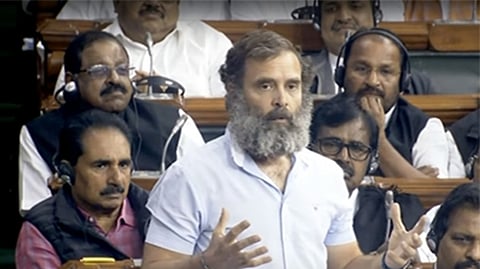 Congress leader Rahul Gandhi