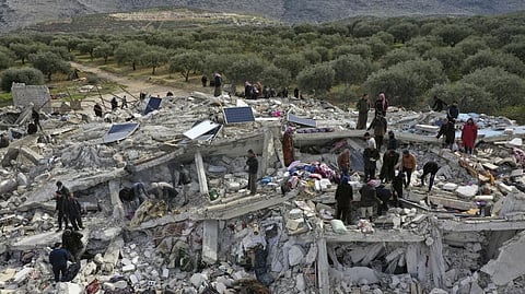 Visual from the spot