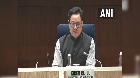 Union Law Minister Kiren Rijiju