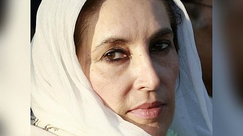 Former Pakistan Prime Minister Benazir Bhutto