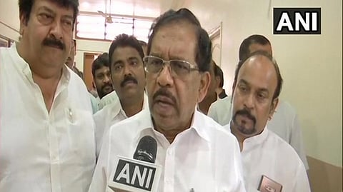senior Congress leader G Parameshwara