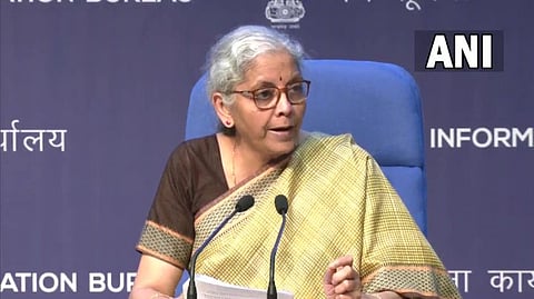 Union Finance Minister Nirmala Sitharaman