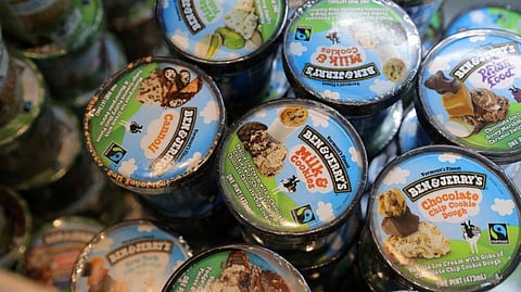 Ben & Jerry's on display