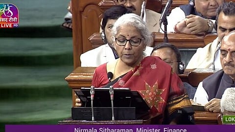 Finance Minister Nirmala Sitharaman