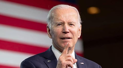 US President Joe Biden