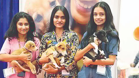L-R: Swathi, Subhashree and Sinduja
