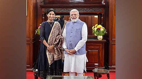 PM Modi and Comedian Shraddha