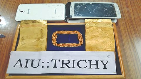 AIU seizes gold worth Rs 31 lakh at Tiruchy airport