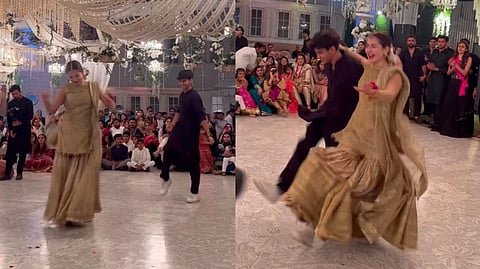 Screengrab from the video